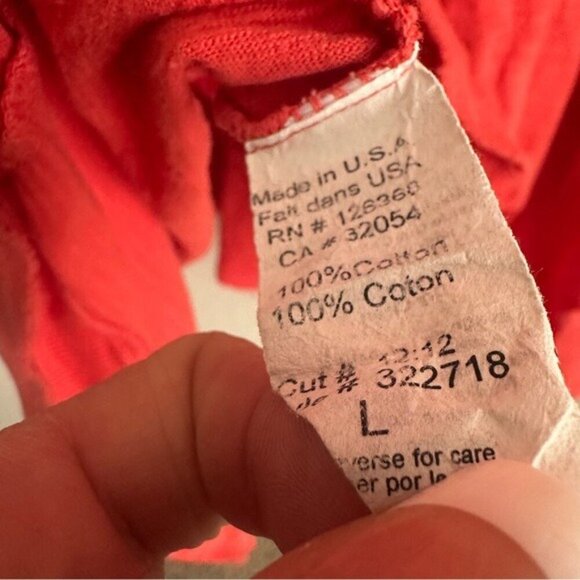 Anthropologie Left Of Center Orange Midi Knit Dress Large - Boho Chic, - Picture 7 of 8